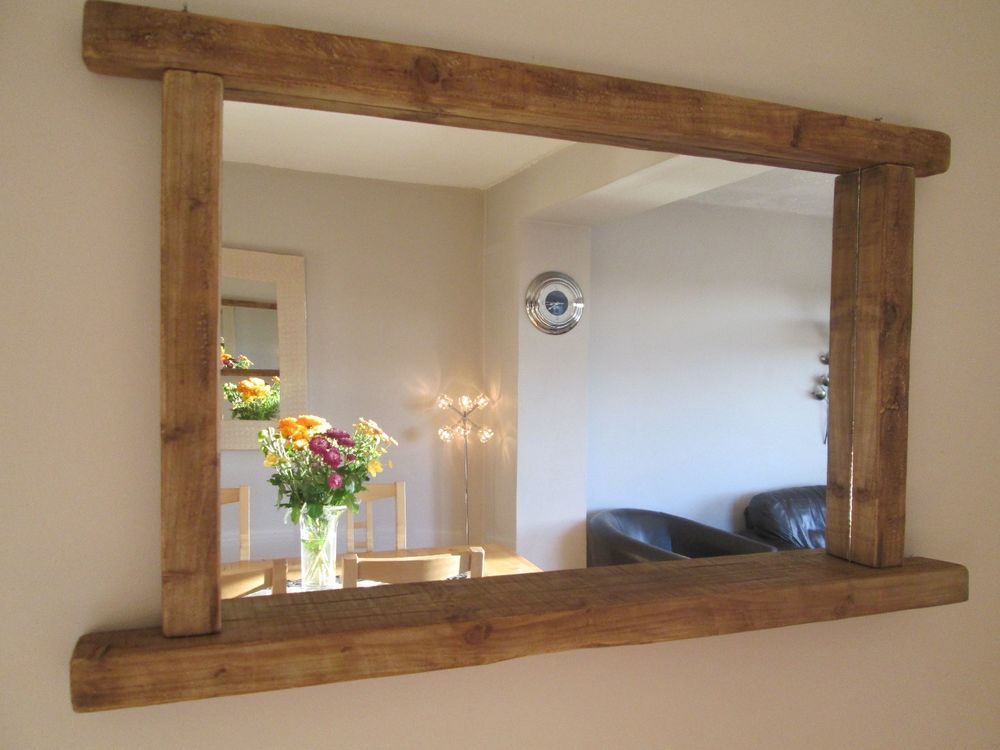 Coastal Pallet Mirror from Dwelling in Happiness