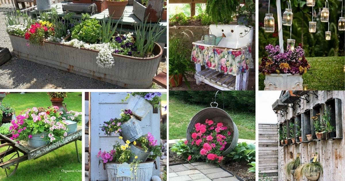 10 Charming Vintage Garden Decor Ideas You Can DIY