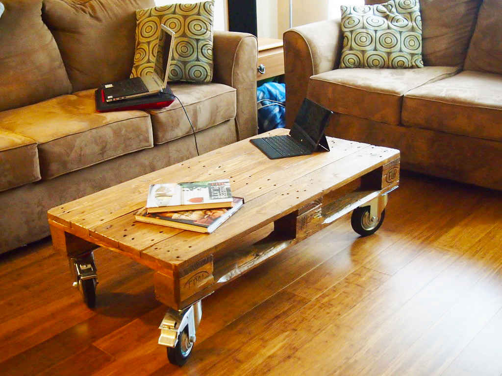 Pallet Coffee Table from DIY Projects
